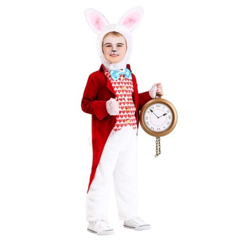 Toddler's Dignified White Rabbit Costume 18MO