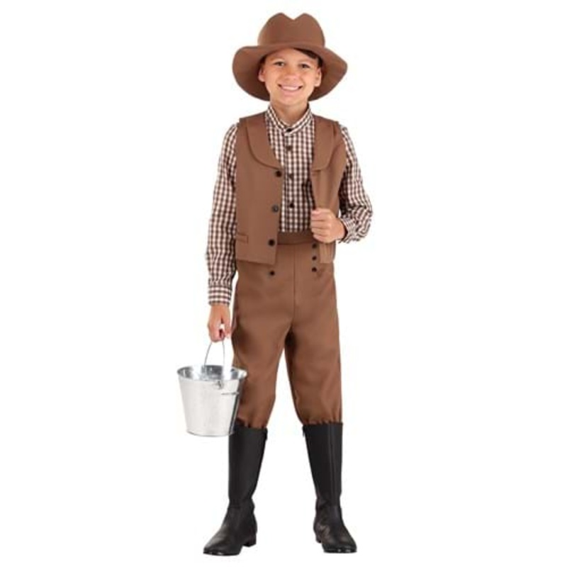 Western Pioneer Costume for Kids Small