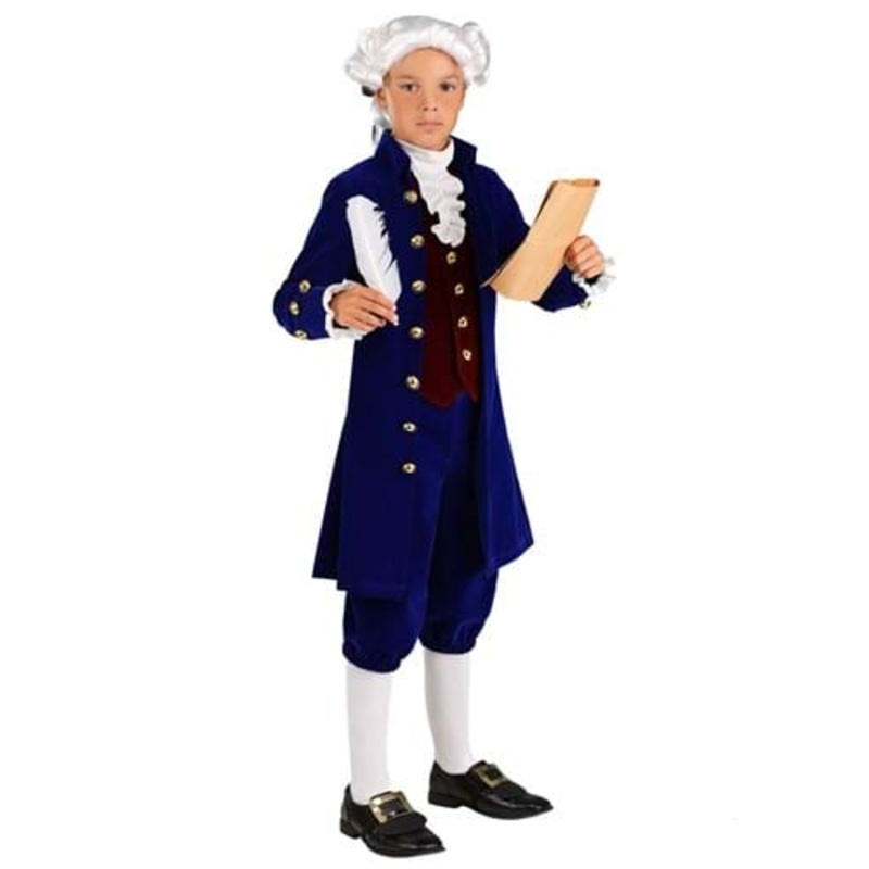 Boys Thomas Jefferson Costume X-Small