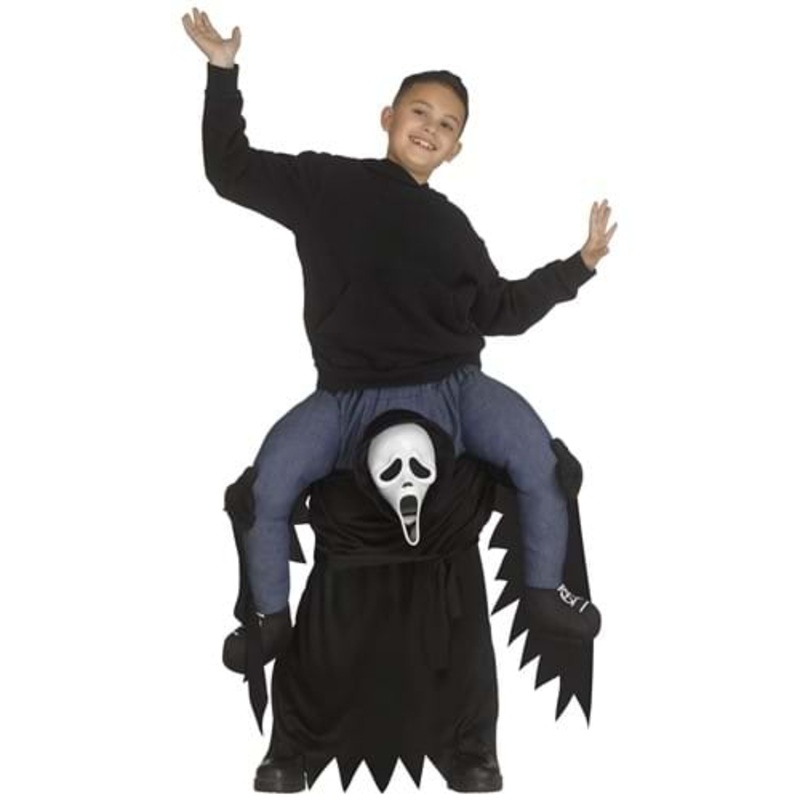 Carry Me Ghost Face Kid's Costume Standard