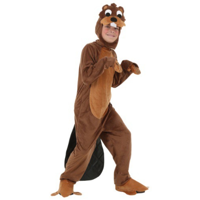 Child Busy Beaver Costume Small