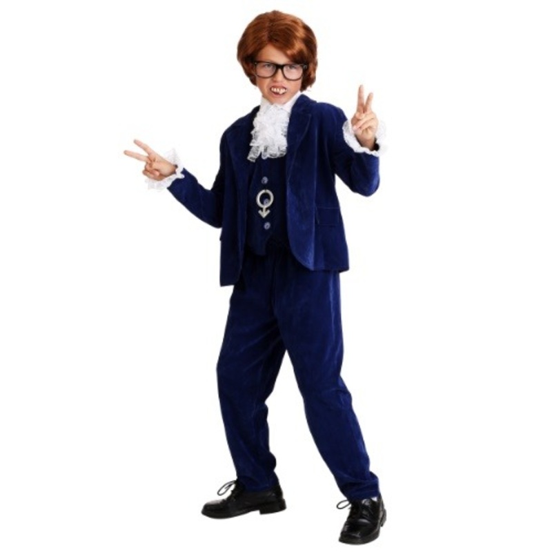 Deluxe 60s Swinger Boy's Costume Small