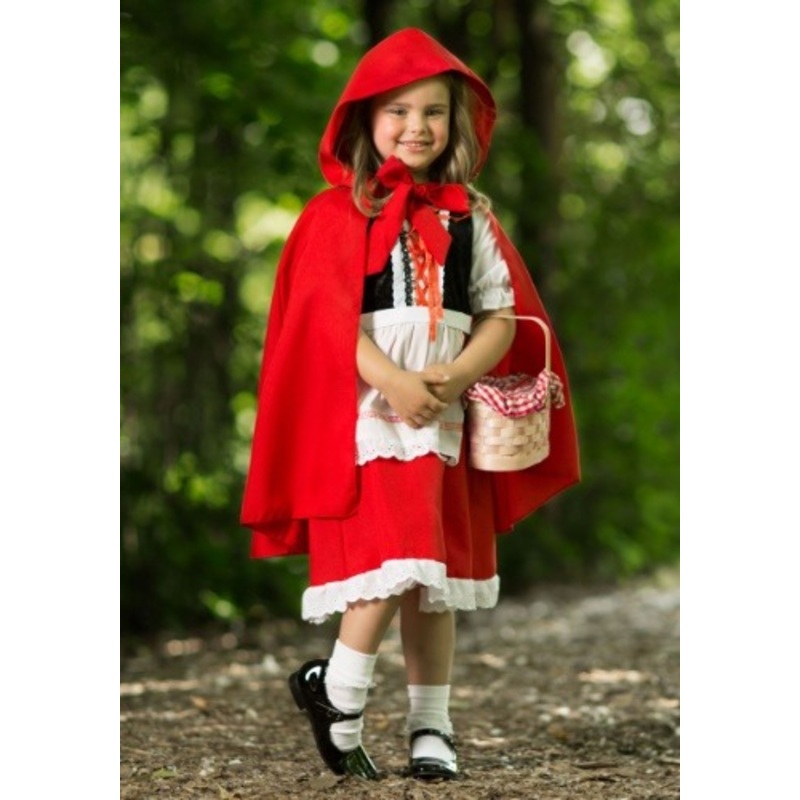 Deluxe Little Red Riding Hood Girl's Costume X-Small