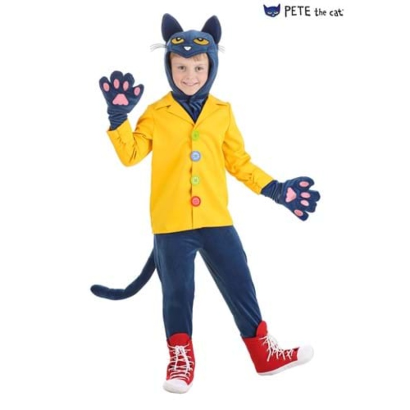 Deluxe Pete the Cat Costume for Kids X-Small