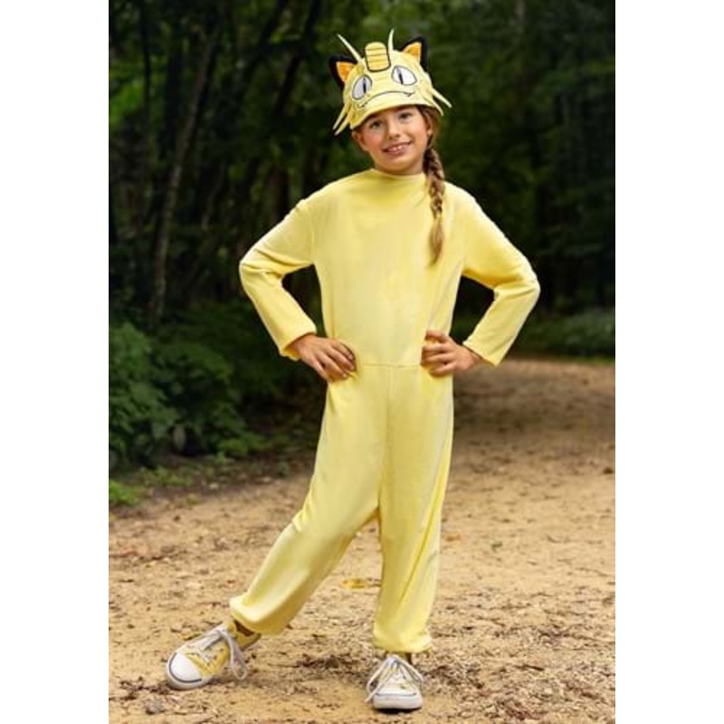 Deluxe Pokmon Meowth Costume for Kids Small