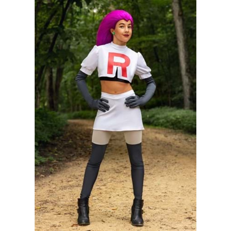 Deluxe Team Rocket Jesse Girl's Teen Costume Size 14/16