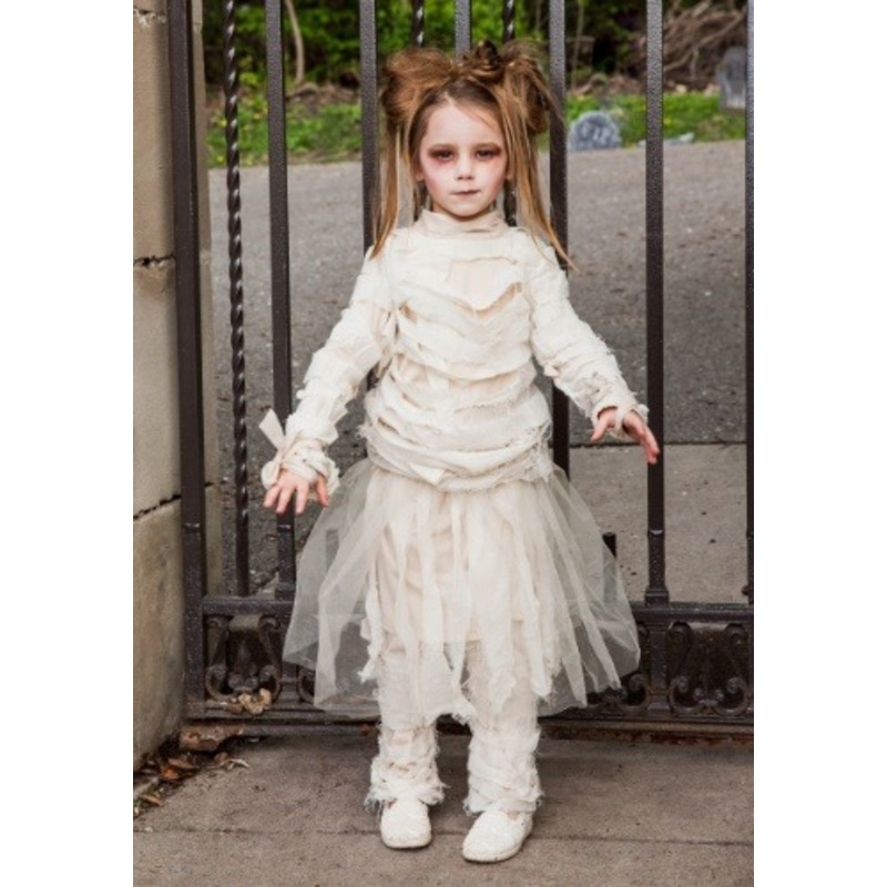 Egyptian Mummy Costume for Girls X-Small