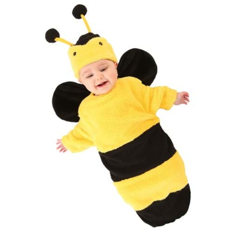 Furry Bumble Bee Costume for Infants 0/3 Months