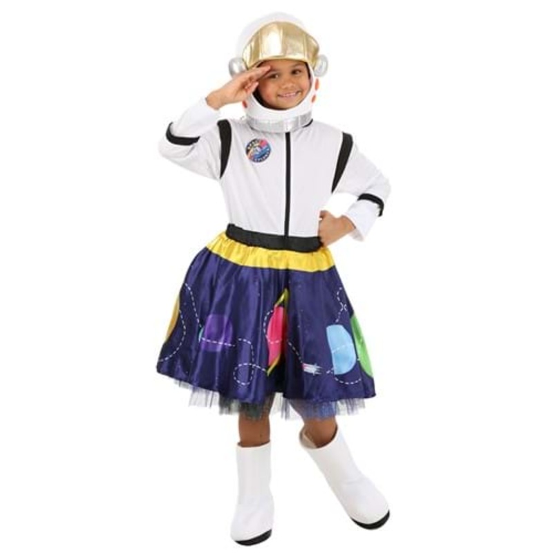 Galactic Astronaut Costume for Girls Small