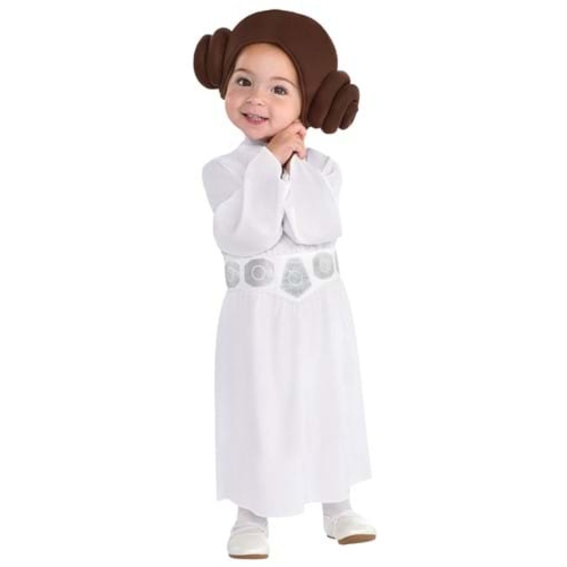 Girl's Infant Star Wars Princess Leia Costume 3/6Mo