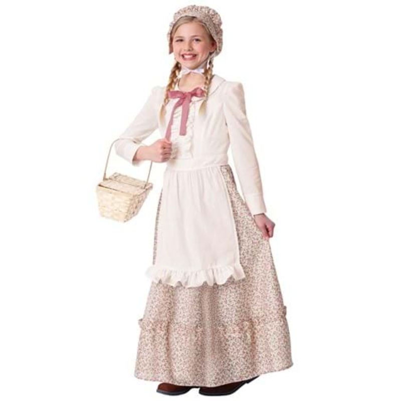 Girl's Prairie Pioneer Costume X-Small