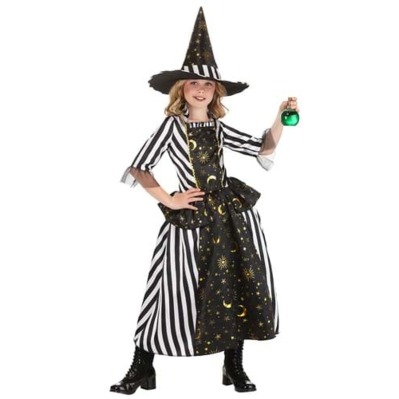 Girl's Rococo Witch Costume Dress X-Small