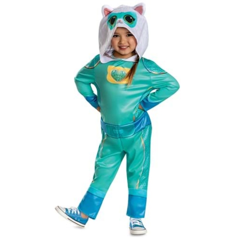 Girl's Toddler Classic Bitsy SuperKitties Costume 2T