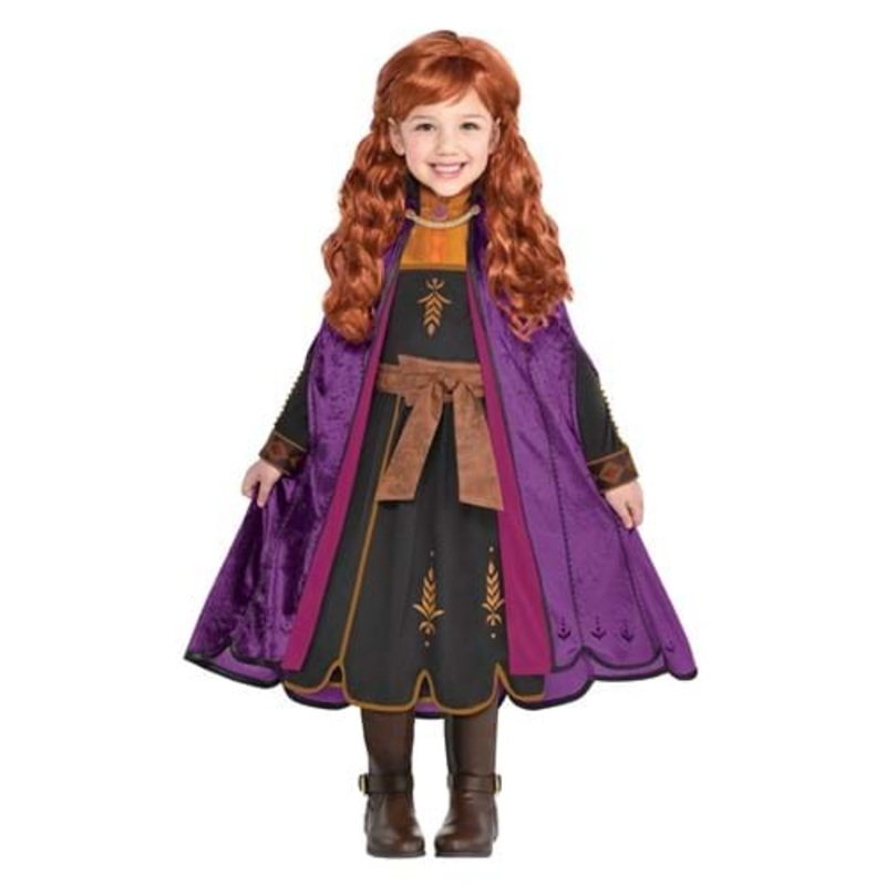 Girl's Toddler Frozen Anna Costume 3T/4T