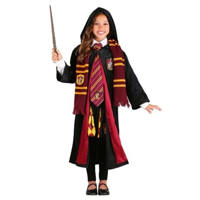 Harry Potter Deluxe Hermione Gryffindor Robe for Kids Small