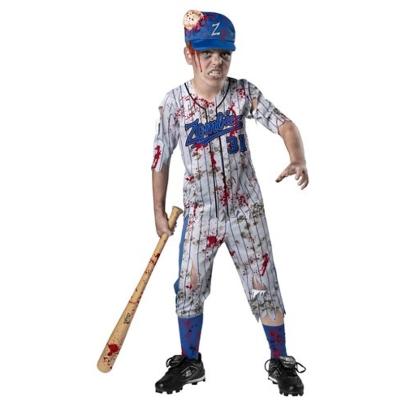 Home Run Horror Zombie Boy's Costume X-Small