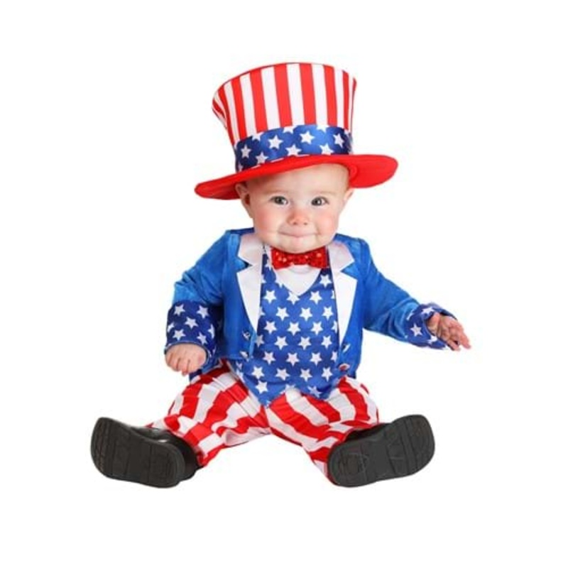 Infant Uncle Sam Costume 0/3 Months