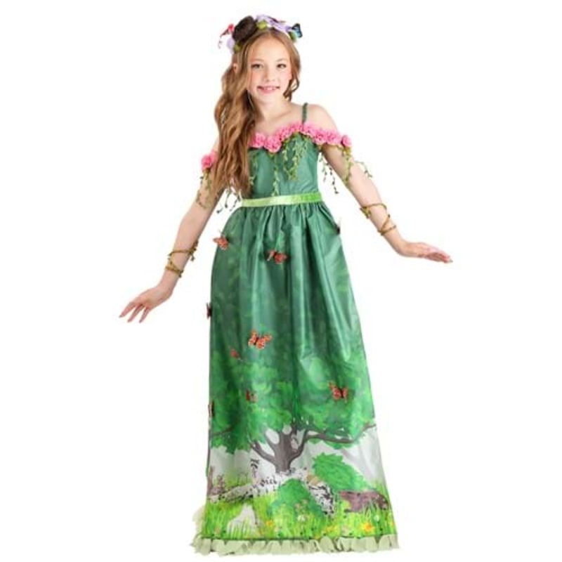 Mother Nature Girl's Costume Small