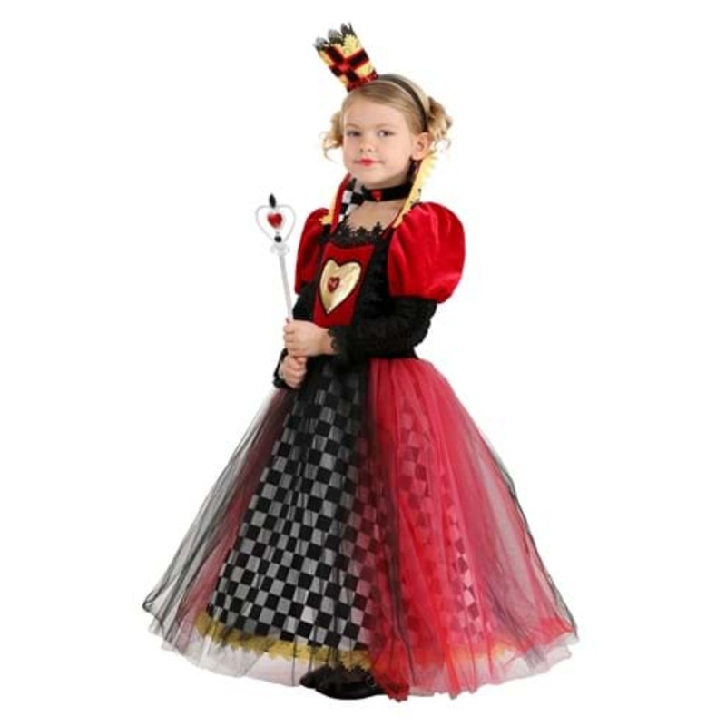 Ravishing Queen of Hearts Costume for Toddlers 2T