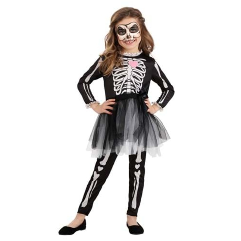Skeleton Dress Costume for Kids 12/18 Months