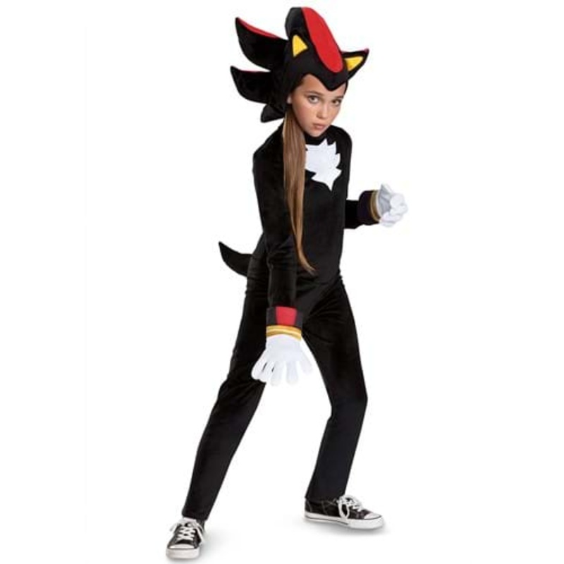 Sonic the Hedgehog Deluxe Shadow Costume for Kids Size 4/6