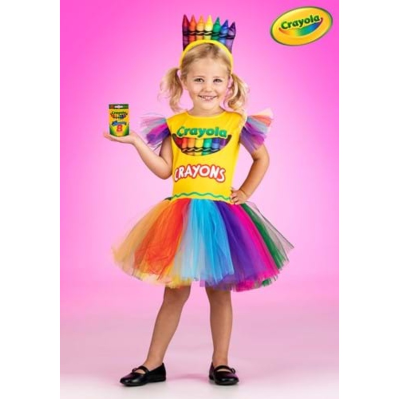 Toddler Crayon Box Costume Dress 2T