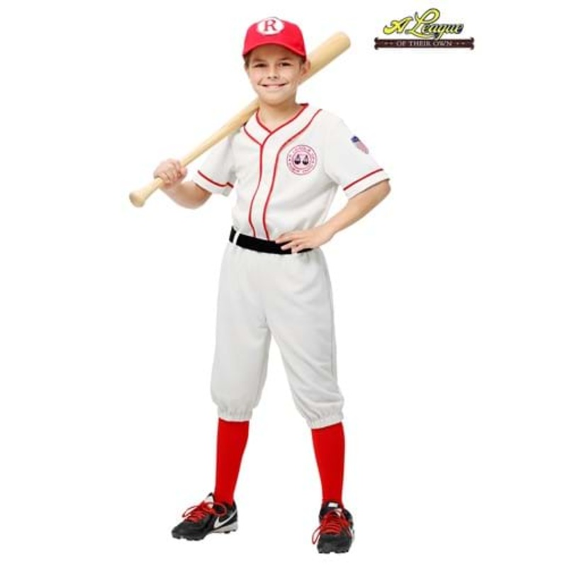A League Of Their Own Jimmy Baseball Uniform Child Costume X-Small (4)