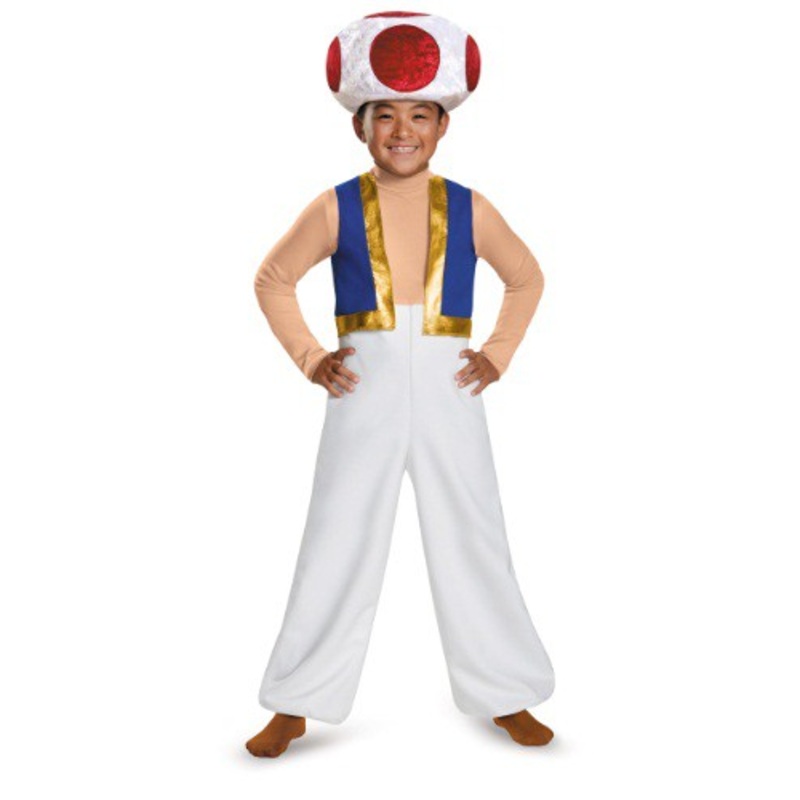 Boy's Super Mario Bros. Toad Costume Size 4/6