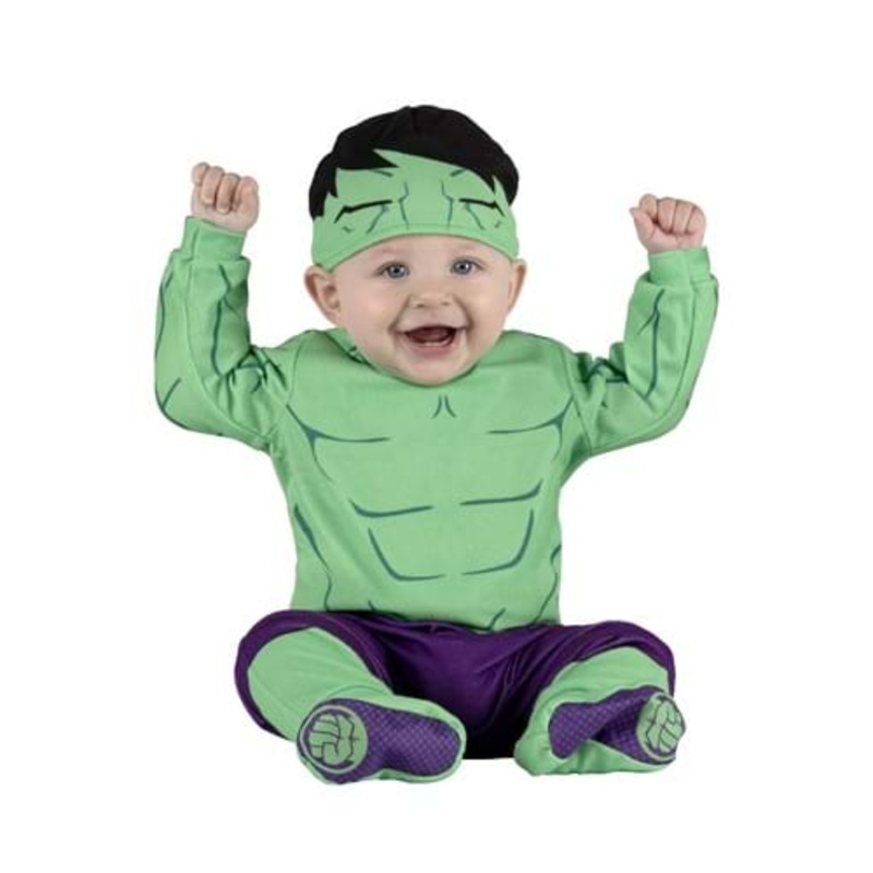 Classic Hulk Costume for Infants 0/6MO