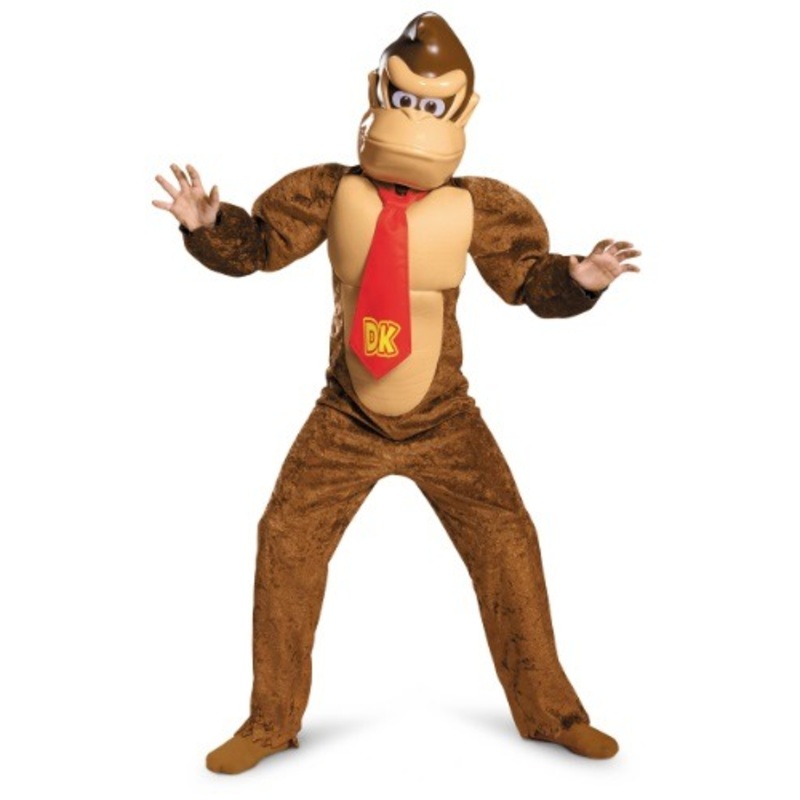 Deluxe Donkey Kong Costume for Kids Size 4/6