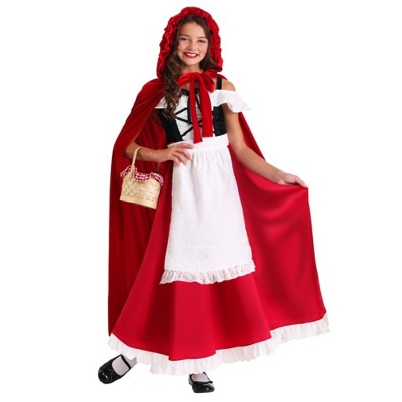 Deluxe Red Riding Hood Girl's Costume X-Small
