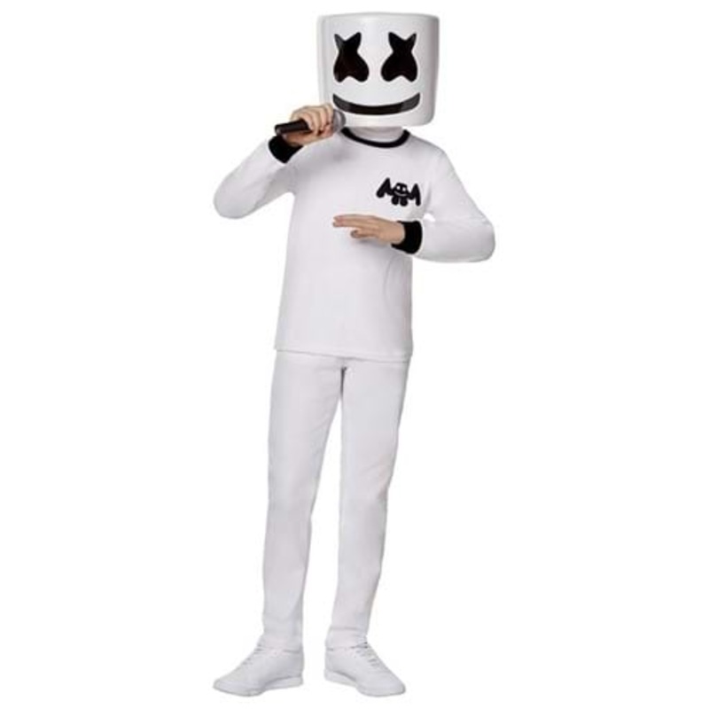 DJ Marshmello Kids Costume Large