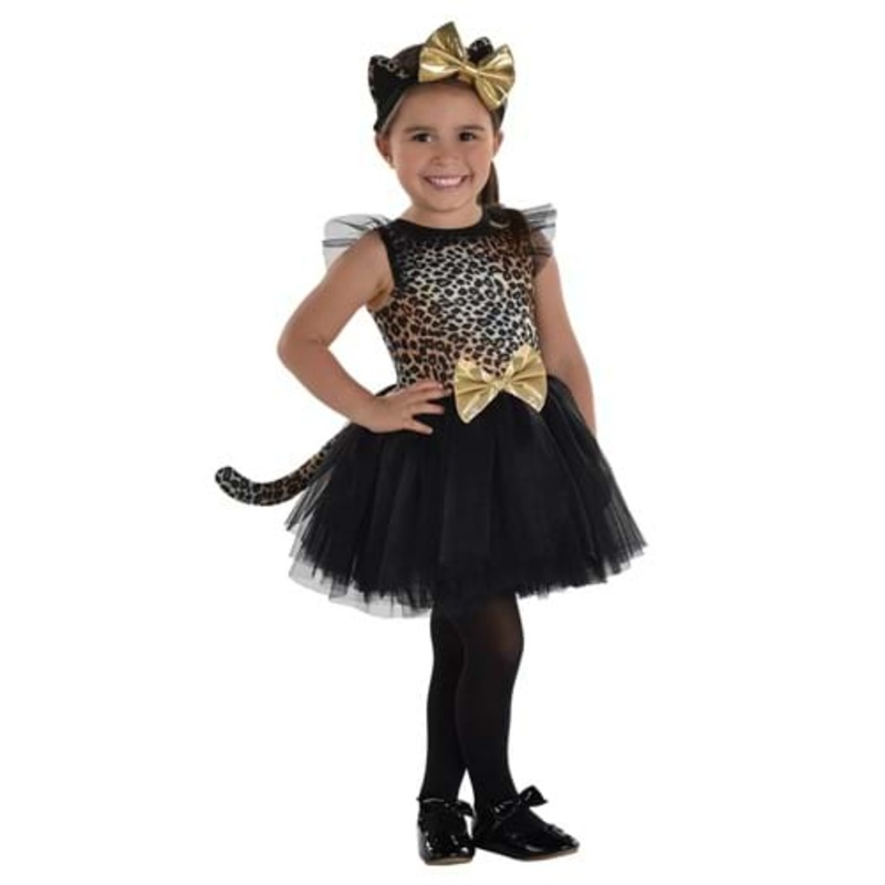 Girl's Toddler Cute Cat Costume 2T