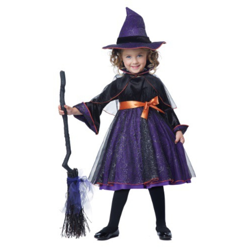 Girl's Toddler Hocus Pocus Witch Costume Small