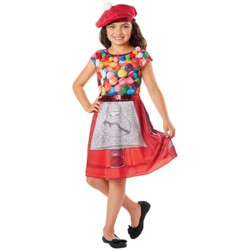 Glamour Gumball Machine Costume for Kids Small