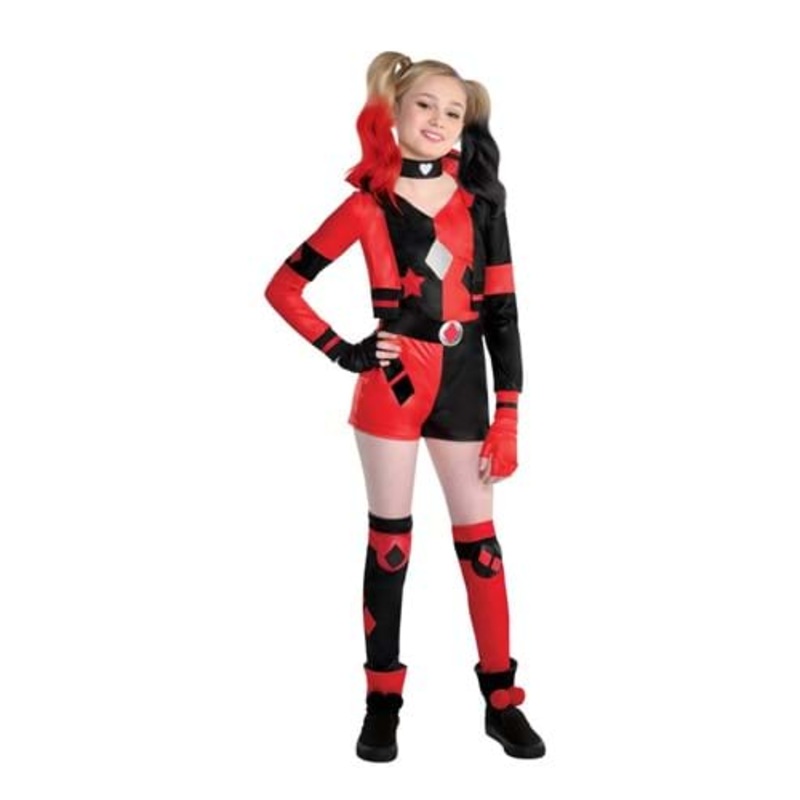Harley Quinn Halloween Costume for Girls Small