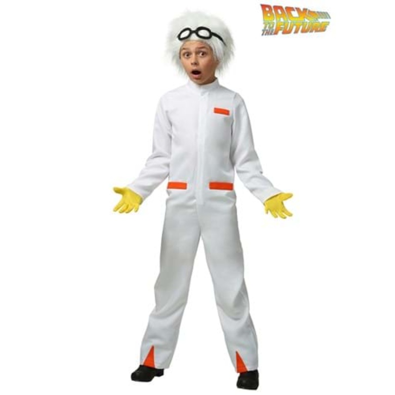 Kid's Back to the Future Doc Brown Costume X-Small (4)