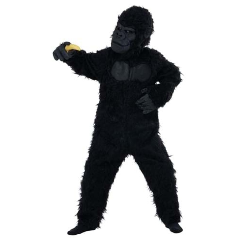 Kid's Deluxe Gorilla Costume Medium (8-10)
