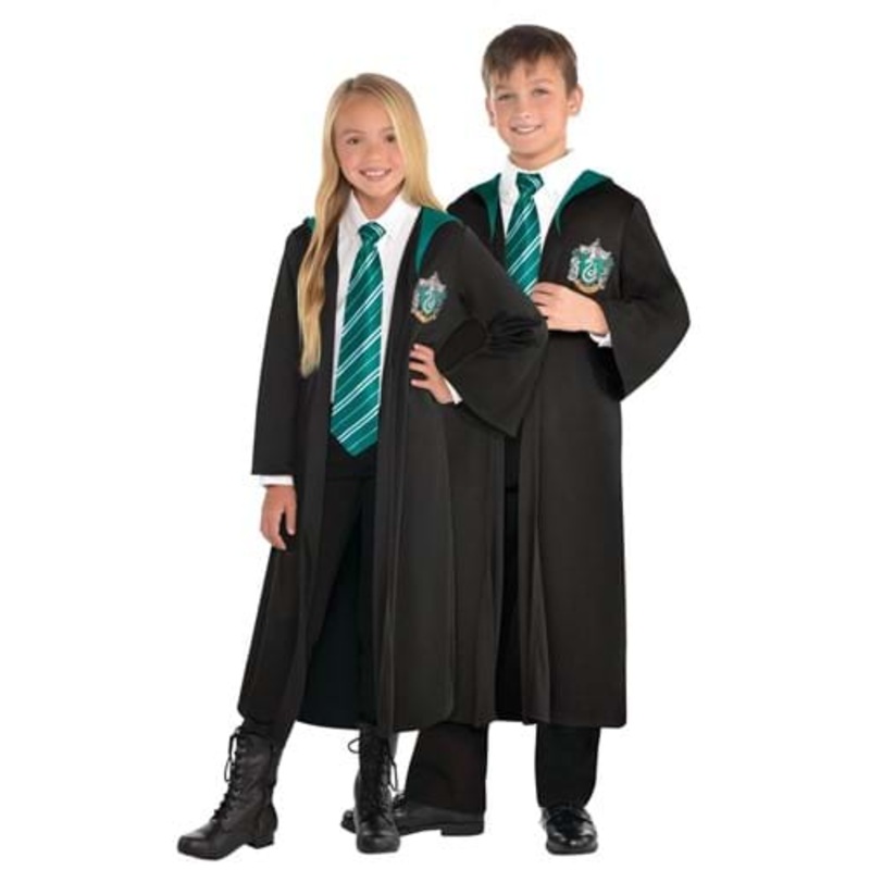 Kid's Harry Potter Costume Slytherin School Robe Large/X-Large