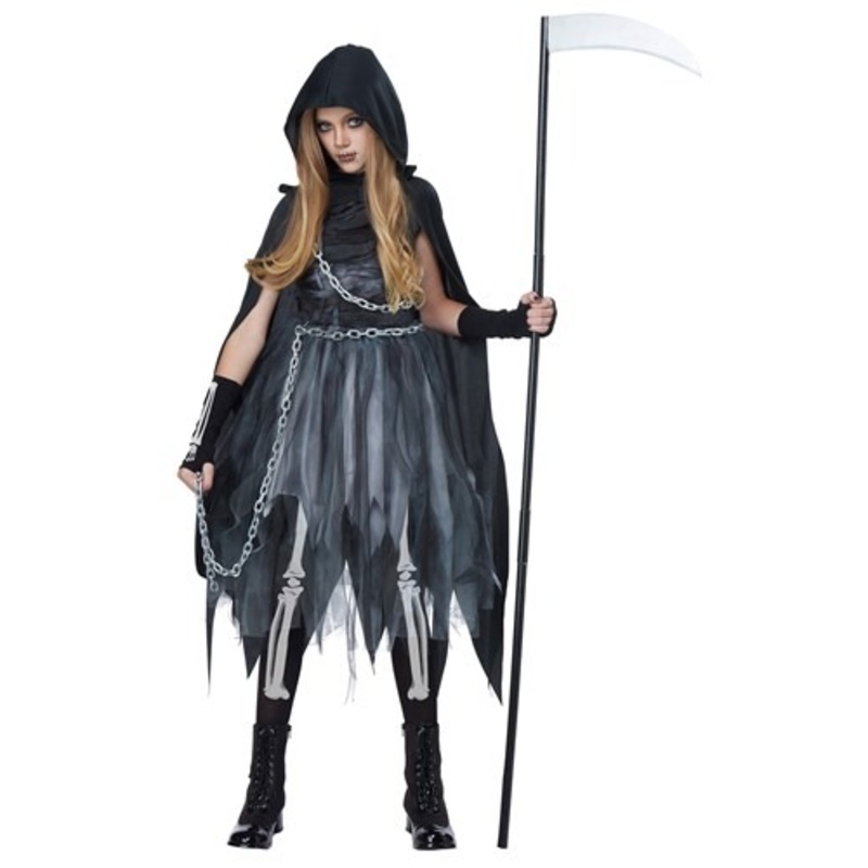 Kid's Reaper Girl Costume Small