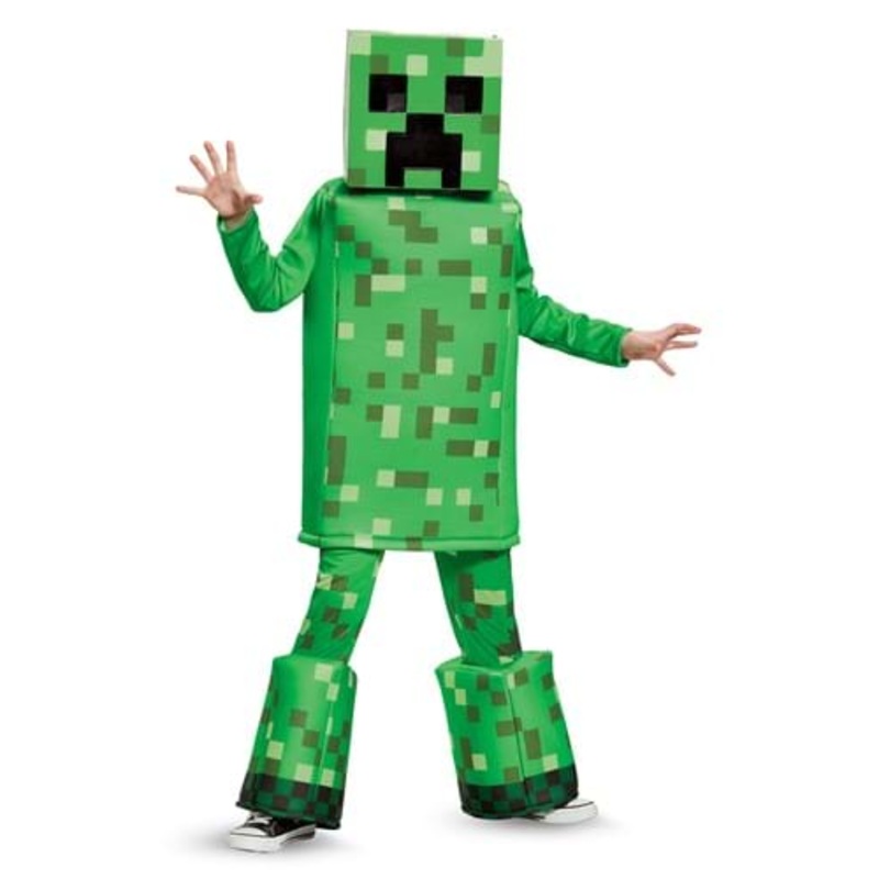 Minecraft Creeper Prestige Costume for Boys Size 4/6