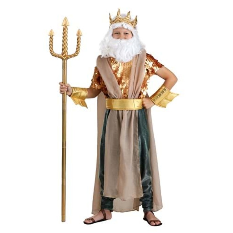 Poseidon Costume for Boys Small