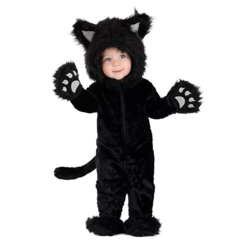 Premium Black Cat Infant Costume  0/3 Months