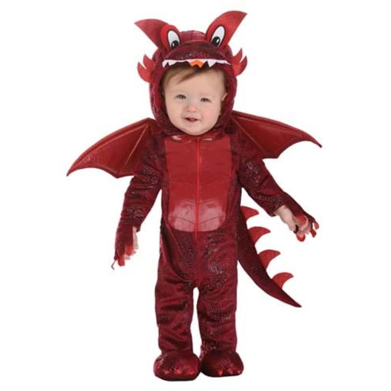 Red Dragon Costume for Infants 0/3 Months