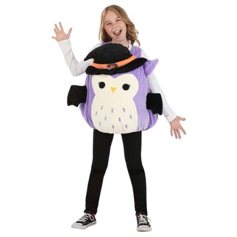 Squishmallow Holly the Owl Kid's Costume Large