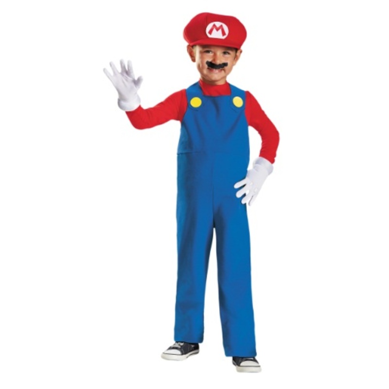 Toddler Mario Costume 2T