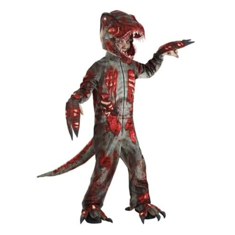 Zombie Dinosaur Costume for Kids X-Small