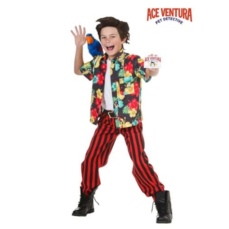 Ace Ventura Child Costume with Wig X-Small