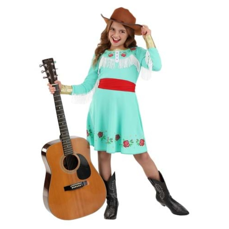 Country Star Costume Dress for Girls Small