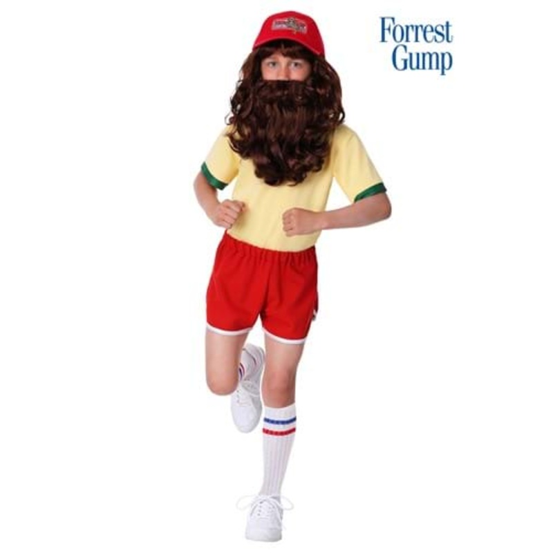 Forrest Gump Running Costume for Boys Small